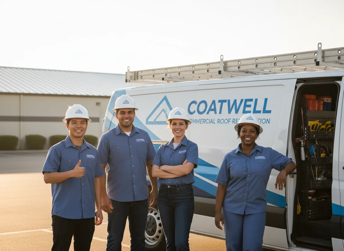 Commercial roof coating company in Hillsville, PA
